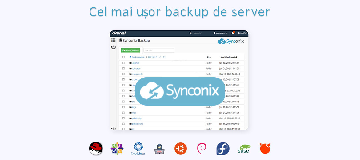 Cel mai ușor backup de server